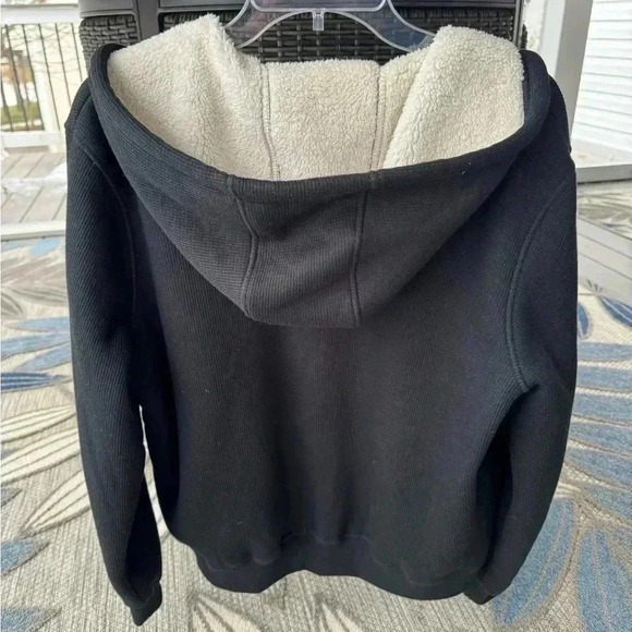 Pittsburgh Pirates MLB Sherpa Lined Women’s Zip Up Sweatshirt Size Large - Picture 2 of 5